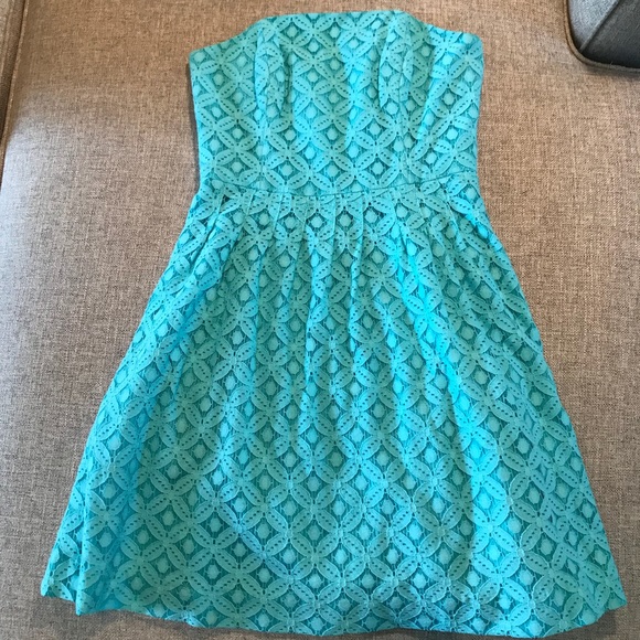 Lilly Pulitzer Strapless Dress - Picture 1 of 3